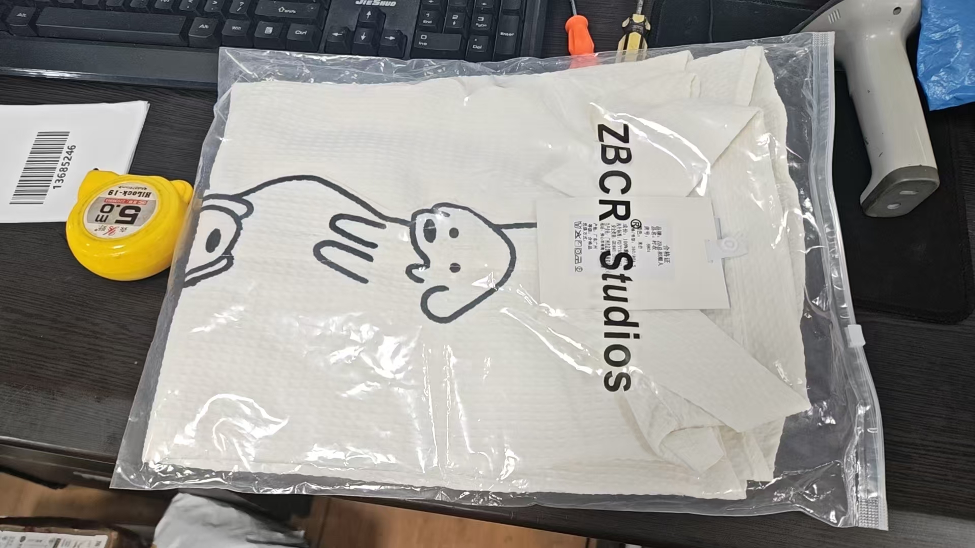 驗貨實拍：衣服款式顏色核對